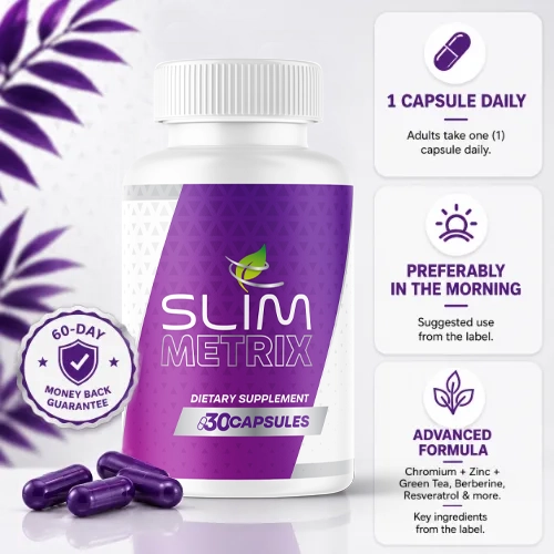 Slim Metrix Official Website — 60-day money-back guarantee seal